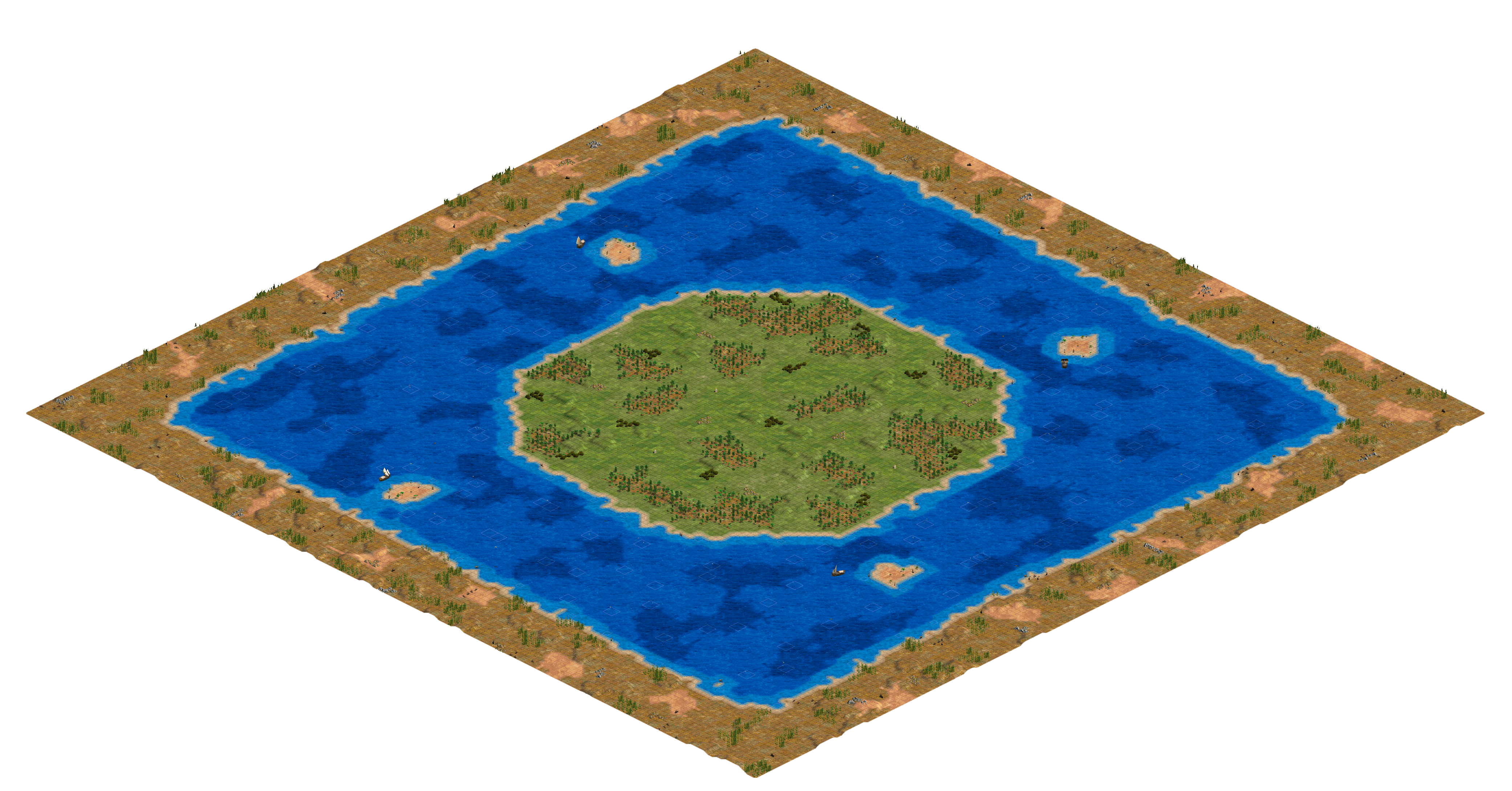 Lost Island Aoe2map